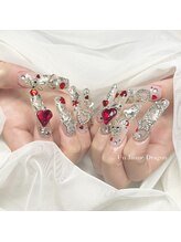 アン ジョーヌドラゴ/【ロングネイル】キラキラネイル