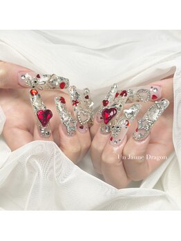 アン ジョーヌドラゴ/【ロングネイル】キラキラネイル