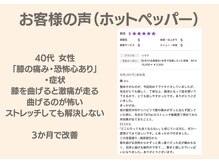 フィクシブ 上野(FIXIBE)/膝の痛み