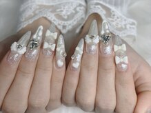 ネイルズバー 新宿店(Nails Bar)/スノープリンセスネイル