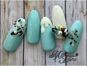 ミハフルーラ 与野(Home Nail Salon Mija Flura)の写真/【お子様同伴可】お洒落を楽しみたいママも安心♪スピード重視のメニュー有★ご新規様付替えオフ無料◎