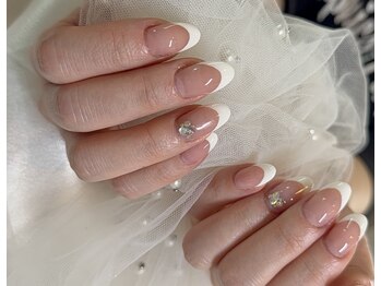 スロウネイル(slow nail)/フレンチネイル7990円taxin