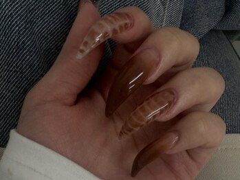 【Momoka.h】ブラウングラデ