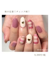 ネイルサロン アニーアンドジーノ(NAIL SALON Annie&Gino)/秋の定番！チェック柄！