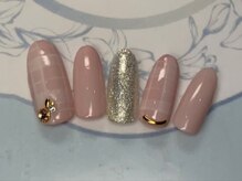 ネイルサロン リリオ(Nail Salon Ririo)/ラブリーチェックネイル
