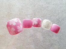 ネイルフロンティア 吉祥寺(NAIL FRONTIER)/ピンク桜フット8980円～