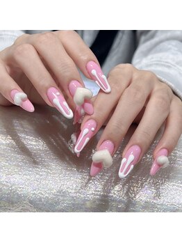 クイーンズビューティーサロン 新宿本店(Queen's beauty salon)/チップアートやり放題&つけ放題