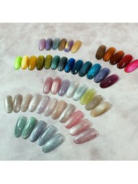 マグネットネイルカラーチャート