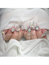 アン ジョーヌドラゴ/【ロングネイル】ゴテゴテネイル