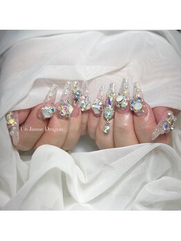 アン ジョーヌドラゴ/【ロングネイル】ゴテゴテネイル