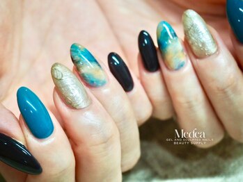 ミーディア(Medea)の写真/【シンプルきれいめ定額◆7920円】短時間×高品質でモチの良さが自慢♪指先美人の美フォルム!