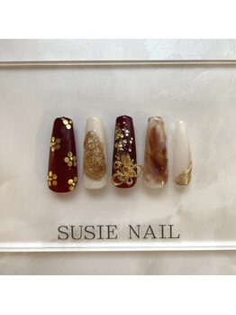 ケーズベース スージーネイル(Ks BASE Susie nail)/◆成人式ネイル◆チップデザイン