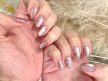 カノアネイルプレイス(KANOA nail place)/マグネット×押し花