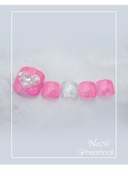 はあとねいる 銀座新富町店/フットネイルNo.76