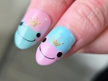 ネイルフロンティア 吉祥寺(NAIL FRONTIER)/F手描きアマガエル11980円