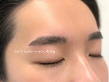 ニコ(Niko)/メンズストレート眉+こめかみwax