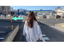 スイ(Sui)/第二駐車場からSuiの行き方