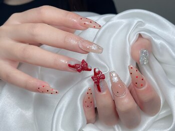 クリスマスネイル