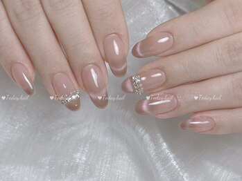 トゥデイネイル(Today.Nail)/マグネットフレンチ