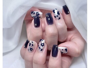 エイト ネイル 渋谷駅前店(eight nail)/ネイビーネイル