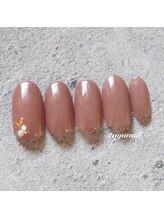たゆ ネイル(たゆnail)/ナチュラルベージュネイル