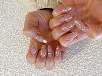 トゥシューズネイル