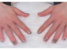 アトリエ ペーニクルス(Atelier Peniculus.)/メンズネイル　ラメグラ