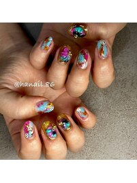 haruka nail × 個性ネイル