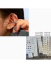 【耳つぼ】jewelry 両耳10粒まで＊