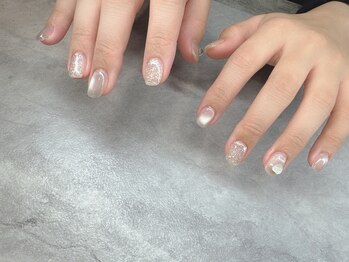 エンジェリック カラーズ(Angelic colors)/クリアハートネイル