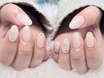 チェック&リボンワンホン!YUI