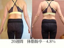 からだの恵み/30代、20週間　Bodｙ　Fat-4.8%