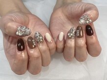 チャンプ 登美ケ丘店(Champ)/ツイードネイル