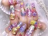 【HAND/￥17000】 持ち込み10本デザインコース（長さだし10本） 150分