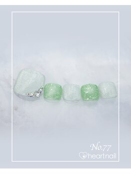 はあとねいる 銀座新富町店/フットネイルNo.77