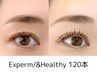 2回目迄同価格★&Healthy/エクパ◇まつげパーマ×フラットラッシュ120本