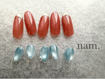nam.の写真/高槻市駅徒歩3分！NEWOPEN特別価格★旬のデザインを楽しめる定額アート4900円♪全席リクライニングチェア◎