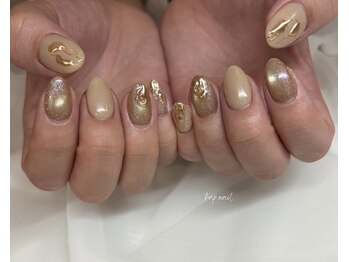 ハプネイル(hap.nail)の写真/日常に溶け込む上質な彩り◆人気のマグネットやミラーも定額で。賢くお洒落を楽しめるご褒美サロンへ◎