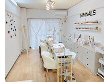 ミミネイルサロン(MiMiNailSalon)の雰囲気（博多駅徒歩5分の好立地ながら、落ち着ける空間です！）