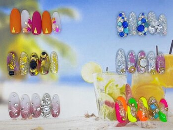 アン ジョーヌドラゴ/７月☆定額ネイル