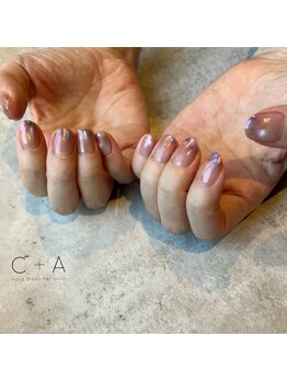 シープラスエー(C+A)/水彩のようなインクアート