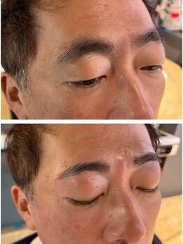 とぅるとぅる/メンズアイブロウwax 眉毛