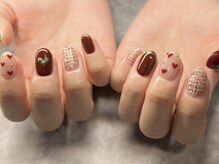 エイム 下北沢(aim)/バレンタインネイル