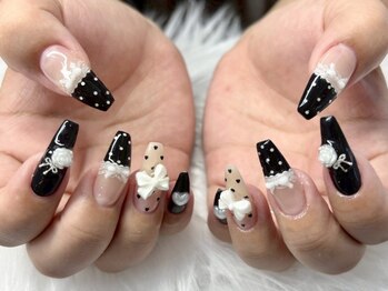 キャンアイドレッシー 寝屋川店(Can I Dressy)の写真/《寝屋川市駅より徒歩4分》指先をきれいに美しく自然なフィット感+持続性も◎長さ出し10本¥3000~