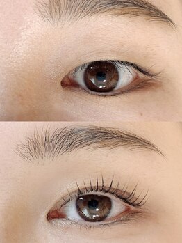 イプリ(Epeler)の写真/物足りなかった経験がある方必見!贅沢個室でまつ毛ケアアドバイスも当店で♪ホワイトニング同時施術可◎