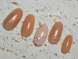 秋色×ブロンズフレークパール