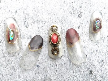 ピーボックス(P BOX)/☆ネイル雑誌 掲載デザイン☆