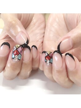 ネイルサロン アテナ(Athena)/持ち込みアート