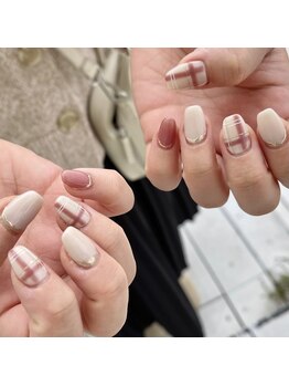 グリーディ(greedy)/チェックネイル