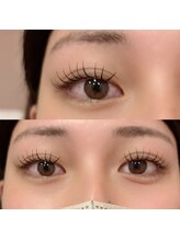 カリナ モナネイル 難波店(CARINA × monanail)/束感マツエク（ダークブラウン）